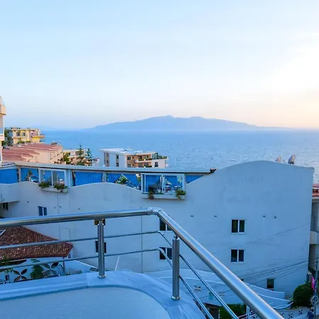 Gjoka Apartments, In Front Of Bougainville Bay Sarandë Exterior foto