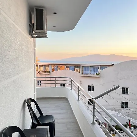 Gjoka Apartments, In Front Of Bougainville Bay Sarandë Exterior foto