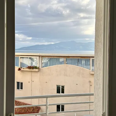 Gjoka Apartments, In Front Of Bougainville Bay Sarandë Zimmer foto