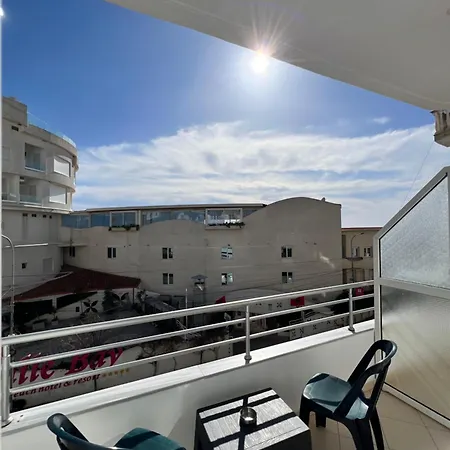 Gjoka Apartments, In Front Of Bougainville Bay Sarandë Exterior foto