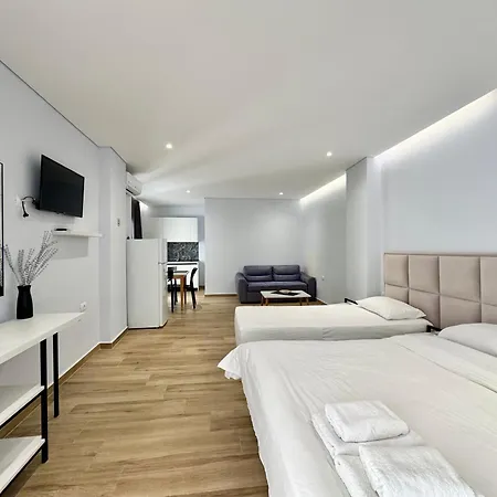 Gjoka Apartments, In Front Of Bougainville Bay Sarandë Exterior foto