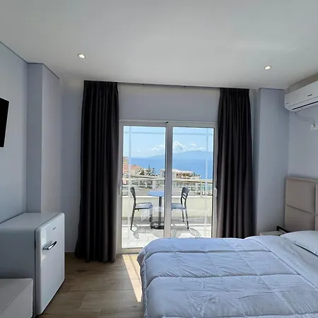 Gjoka Apartments, In Front Of Bougainville Bay Sarandë Zimmer foto